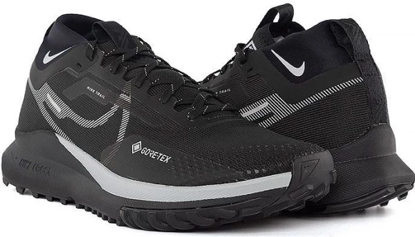 Кроссовки для трейлраннинга Nike REACT PEGASUS TRAIL 4 GTX черные DJ7926-001