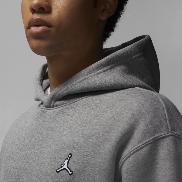 Худи Nike JORDAN ESS FLC PO серое DQ7466-091
