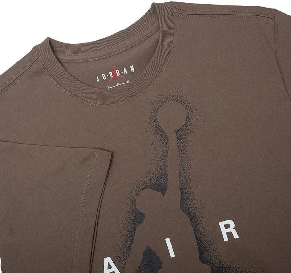 Футболка Nike JORDAN MJ ESS GRAPHIC SS CREW коричнева DV8420-274