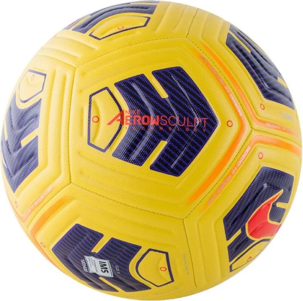Мяч футбольный Nike NK ACADEMY - TEAM желто-темно-синий CU8047-720 Размер 4