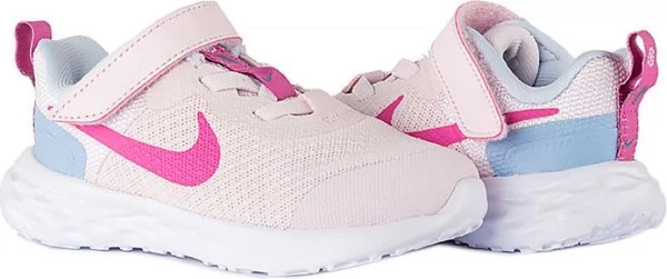 Кросівки дитячі Nike REVOLUTION 6 NN (TDV) рожеві DD1094-600