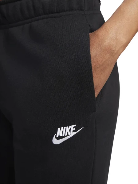 Спортивні штани жіночі NIKE W NSW CLUB FLC MR PANT STD чорні DQ5191-010