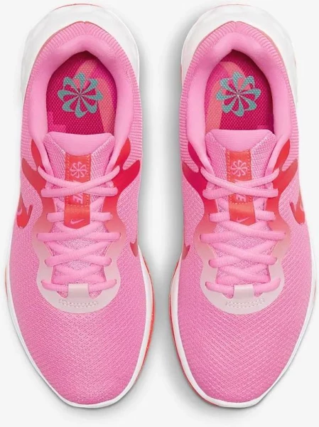 Кроссовки беговые женские Nike W REVOLUTION 6 NN розовые FD0389-663