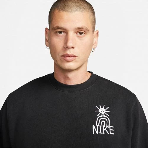 Світшот Nike NSW HBR-C BB CREW чорний DQ4072-010