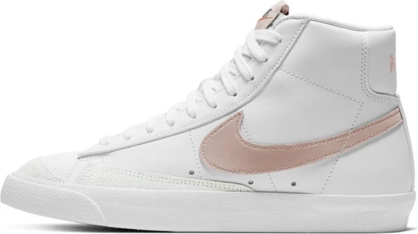 Кеди жіночі Nike BLAZER MID 77 біло-рожеві CZ1055-118