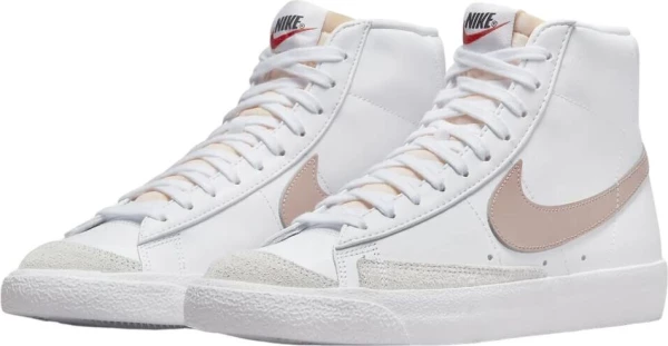 Кеди жіночі Nike BLAZER MID 77 біло-рожеві CZ1055-118