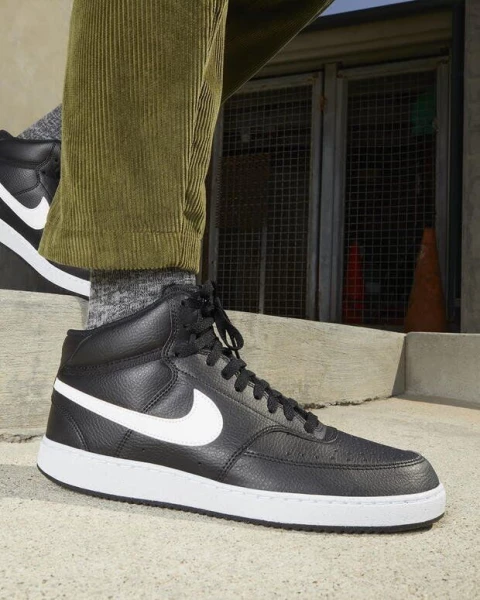 Кеды Nike COURT VISION MID NN черные DN3577-001