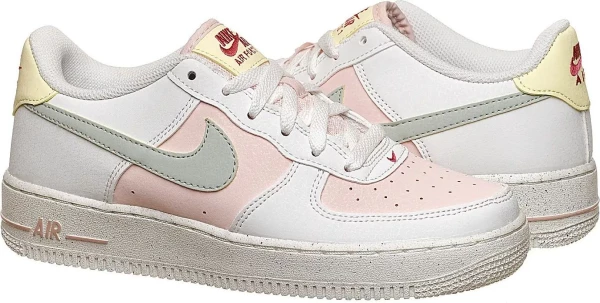 Кросівки дитячі Nike AIR FORCE 1 IMPACT GS біло-рожеві DR4853-100