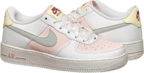 Кросівки дитячі Nike AIR FORCE 1 IMPACT GS біло-рожеві DR4853-100