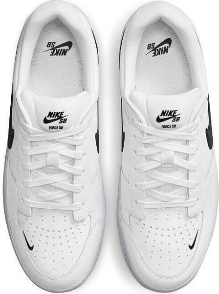 Кеди Nike SB FORCE 58 PRM L біло-чорні DH7505-101
