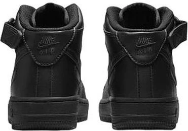 Кеды детские Nike AIR FORCE 1 MID (GS) черные DH2933-001