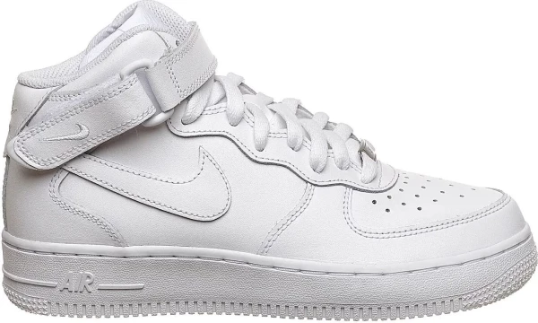 Кеди дитячі Nike AIR FORCE 1 MID (GS) білі DH2933-111