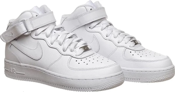 Кеди дитячі Nike AIR FORCE 1 MID (GS) білі DH2933-111