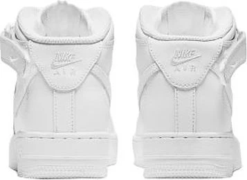 Кеди дитячі Nike AIR FORCE 1 MID (GS) білі DH2933-111