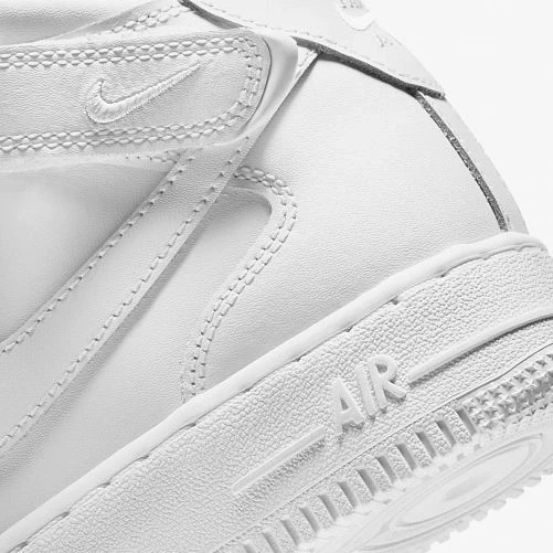 Кеди дитячі Nike AIR FORCE 1 MID (GS) білі DH2933-111