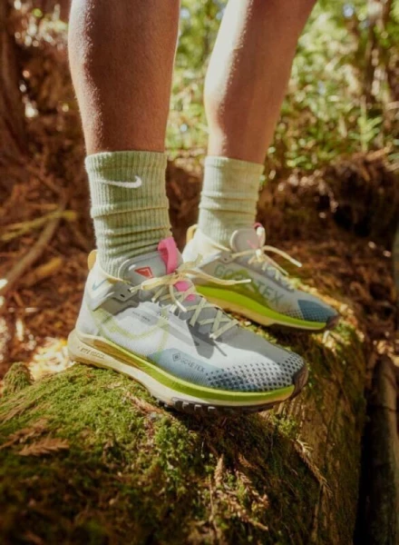 Кросівки для трейлраннінгу Nike REACT PEGASUS TRAIL 4 GTX сірі DJ7926-002
