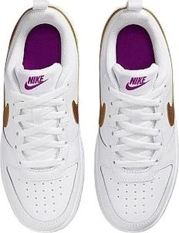 Кроссовки детские Nike COURT BOROUGH LOW 2 SE (GS) белые DQ5979-100