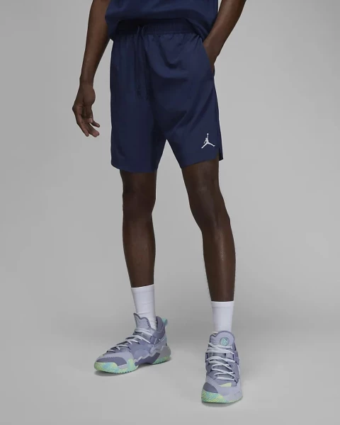 Шорты баскетбольные Nike M J DF SPRT WOVEN SHORT темно-синие DV9789-410