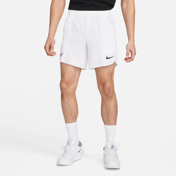 Шорти для тенісу Nike RAFA MNK DFADV SHORT 7IN білі DV2881-100