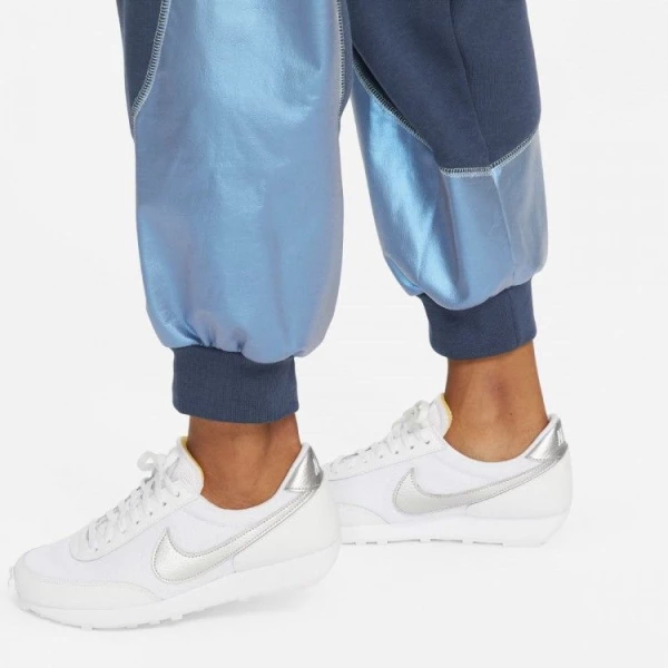Спортивные штаны женские Nike W NSW GX MR FLC JGGR OPAL синие DD5129-437