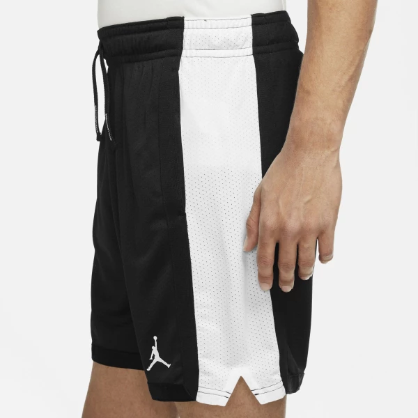 Шорты баскетбольные Nike M J DF SPRT MESH SHORT черно-белые DH9077-010
