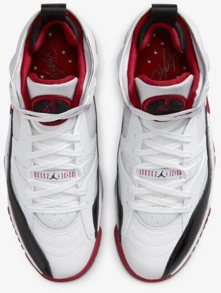 Кросівки баскетбольні Nike JUMPMAN TWO TREY біло-червоно-чорні DO1925-106