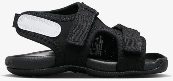 Сандалі дитячі Nike SUNRAY ADJUST 6 (TD) чорно-білі DR5709-002