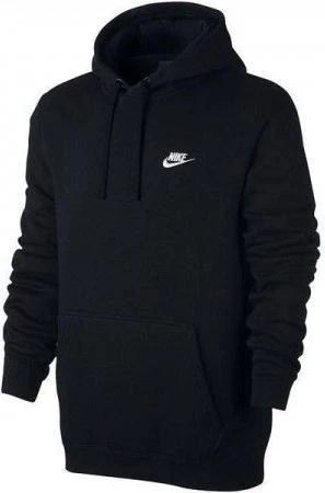 Худі Nike M NSW CLUB HOODIE PO FT чорне CZ7857-010