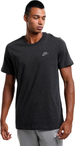Футболка Nike M NSW CLUB TEE SUST сіра DR7923-010