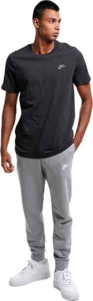 Футболка Nike M NSW CLUB TEE SUST сіра DR7923-010