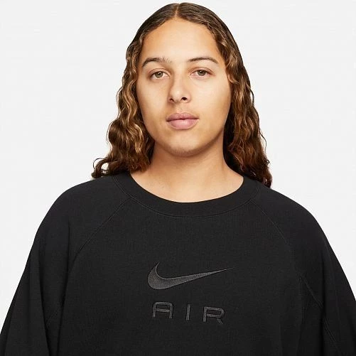 Світшот Nike AIR FT CREW чорний DV9829-010
