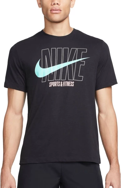 Футболка Nike NK DF TEE SLUB HBR чорна DZ2751-010