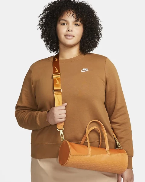 Сумка женская Nike W NSW CLASSIC BARREL BAG оранжевая DQ5812-815