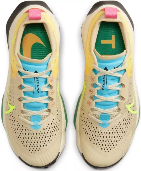 Кроссовки для трейлраннинга женские Nike W ZOOMX ZEGAMA TRAIL бежевые DH0625-700