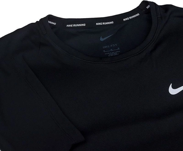 Футболка Nike M NK DF UV MILER SS чорна DV9315-010