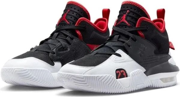 Кросівки баскетбольні Nike JORDAN STAY LOYAL 2 чорно-червоно-білі DQ8401-061