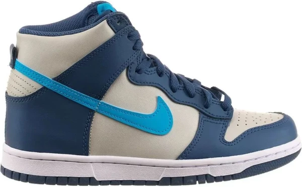 Кросівки дитячі Nike DUNK HIGH (GS) сіро-сині DB2179-006