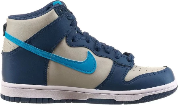 Кросівки дитячі Nike DUNK HIGH (GS) сіро-сині DB2179-006