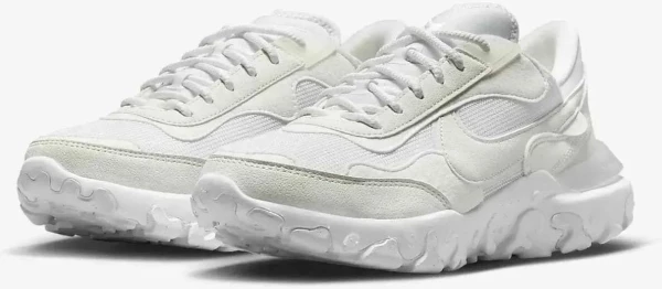 Кроссовки беговые женские Nike REACT REVISION белые DQ5188-100