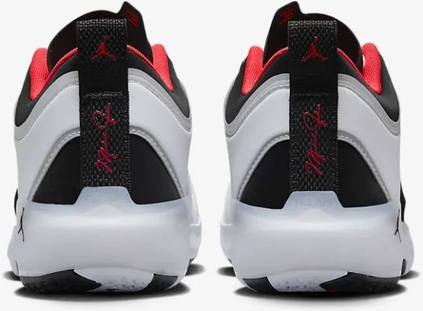 Кросівки баскетбольні Nike JORDAN AIR XXXVII LOW біло-чорно-червоні DQ4122-100