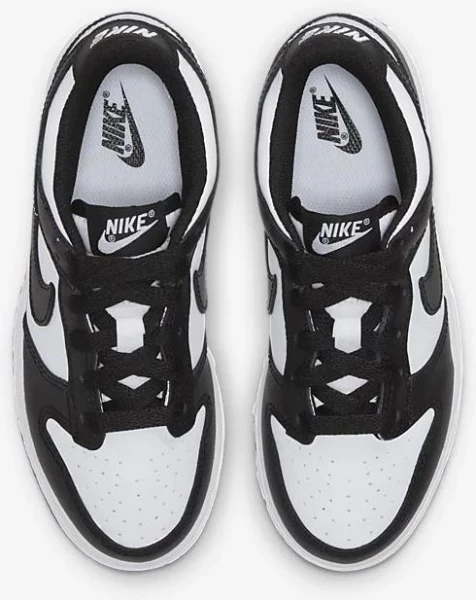 Кросівки дитячі Nike DUNK LOW (PS) чорно-білі CW1588-100