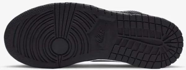 Кросівки дитячі Nike DUNK LOW (PS) чорно-білі CW1588-100