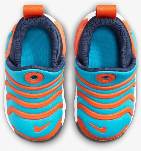 Кросівки дитячі Nike DYNAMO GO (TD) оранжево-блакитні DH3438-403