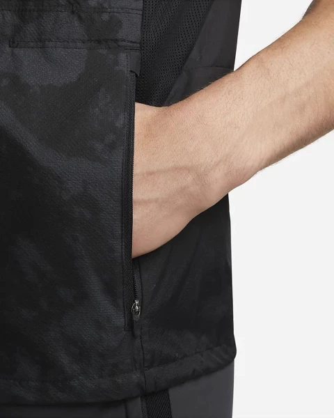 Жилетка для бігу Nike M NK RPL RUN DVN VEST чорна DX0847-010