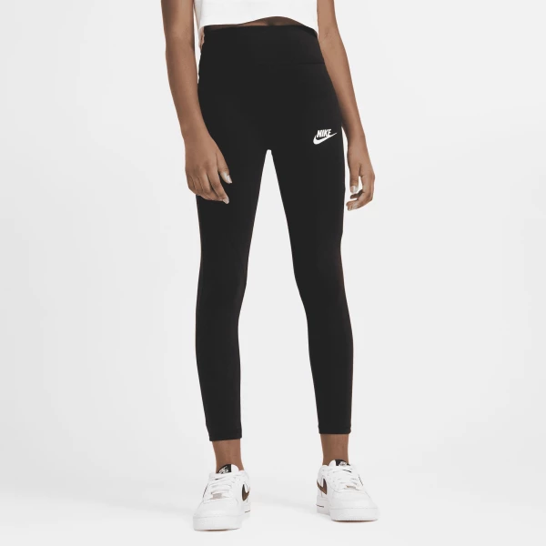 Лосіни підліткові Nike G NSW FAVORITES GX HW LEGGING чорні CU8248-010