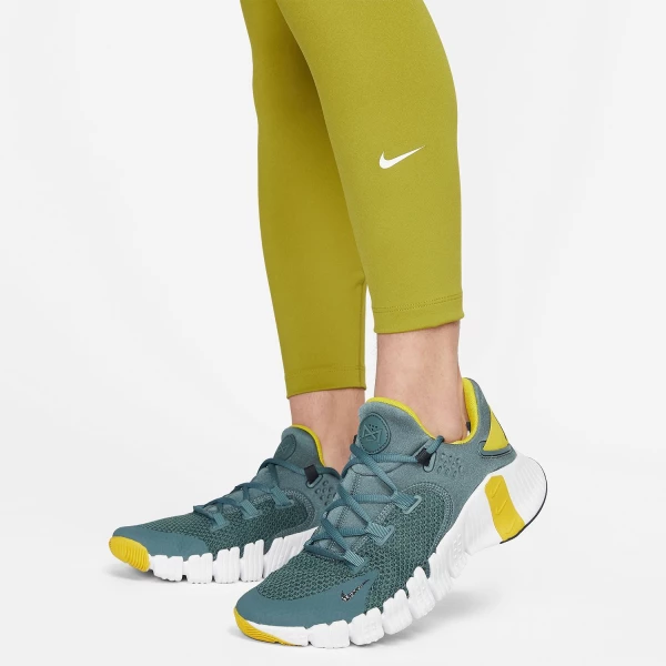 Лосины женские Nike W NK ONE DF HR CROP TGHT зеленые DM7276-390