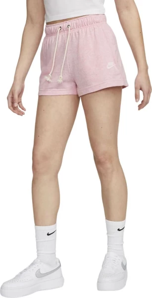 Шорты женские Nike W NSW GYM VNTG PE SHORT розовые DM6392-690