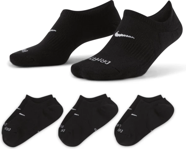 Шкарпетки жіночі Nike U NK EVERYDAY PLUS CUSH FOOTIE чорні DH5463-904