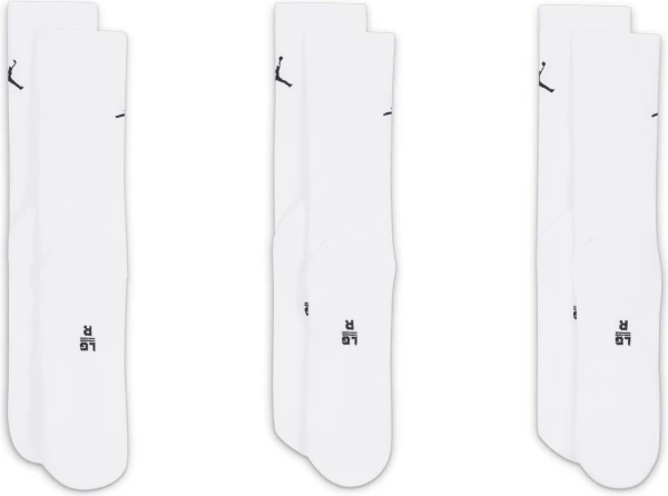 Шкарпетки Nike UJ ED CUSH POLY CREW 3PR 144 білі DX9632-100