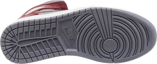 Кросівки Nike AIR JORDAN 1 MID червоно-сірі DQ8426-615